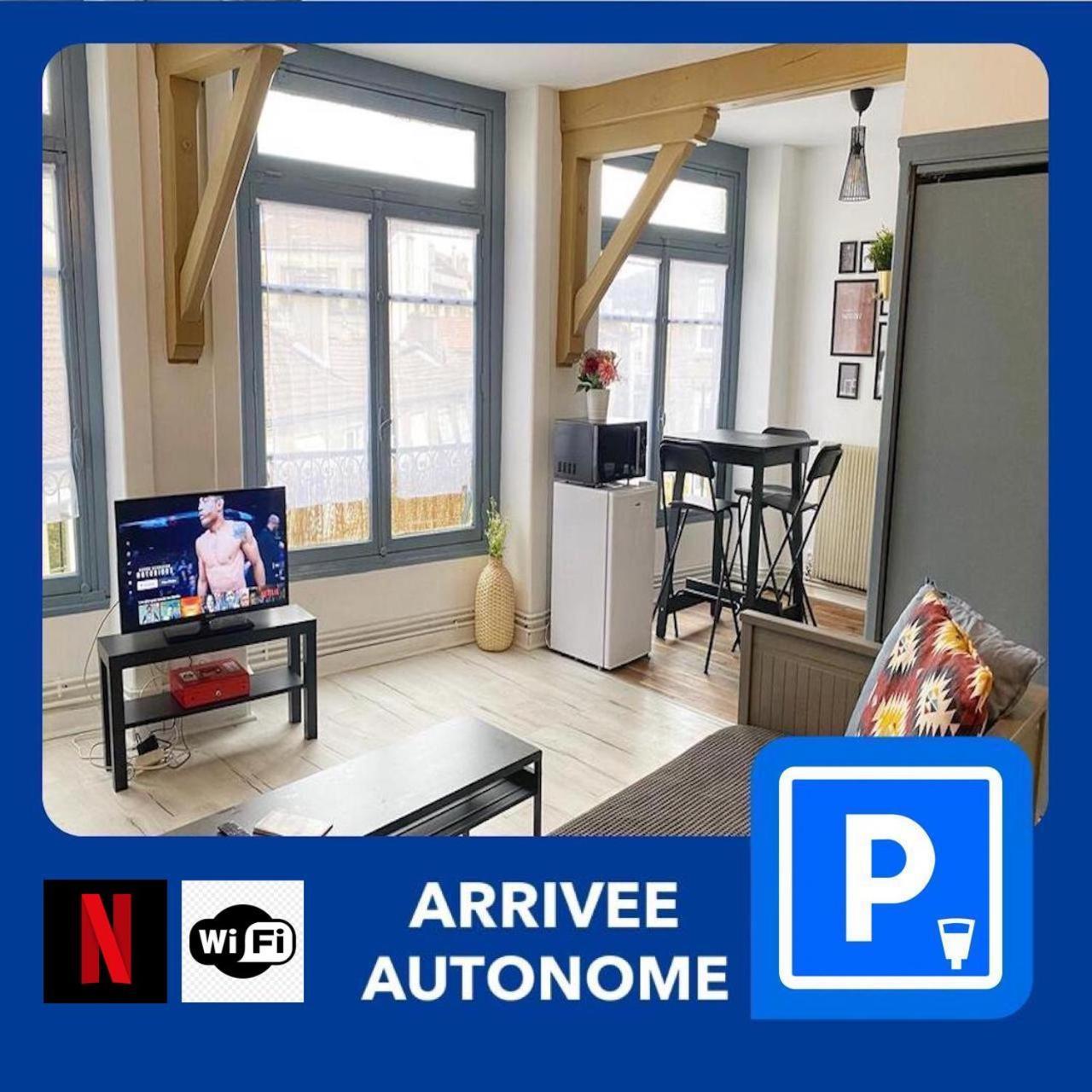 015 Chic & Cosy Studio 41M2 Hypercentre Wifi Smart Tv Netflix Saint-Etienne  Ngoại thất bức ảnh